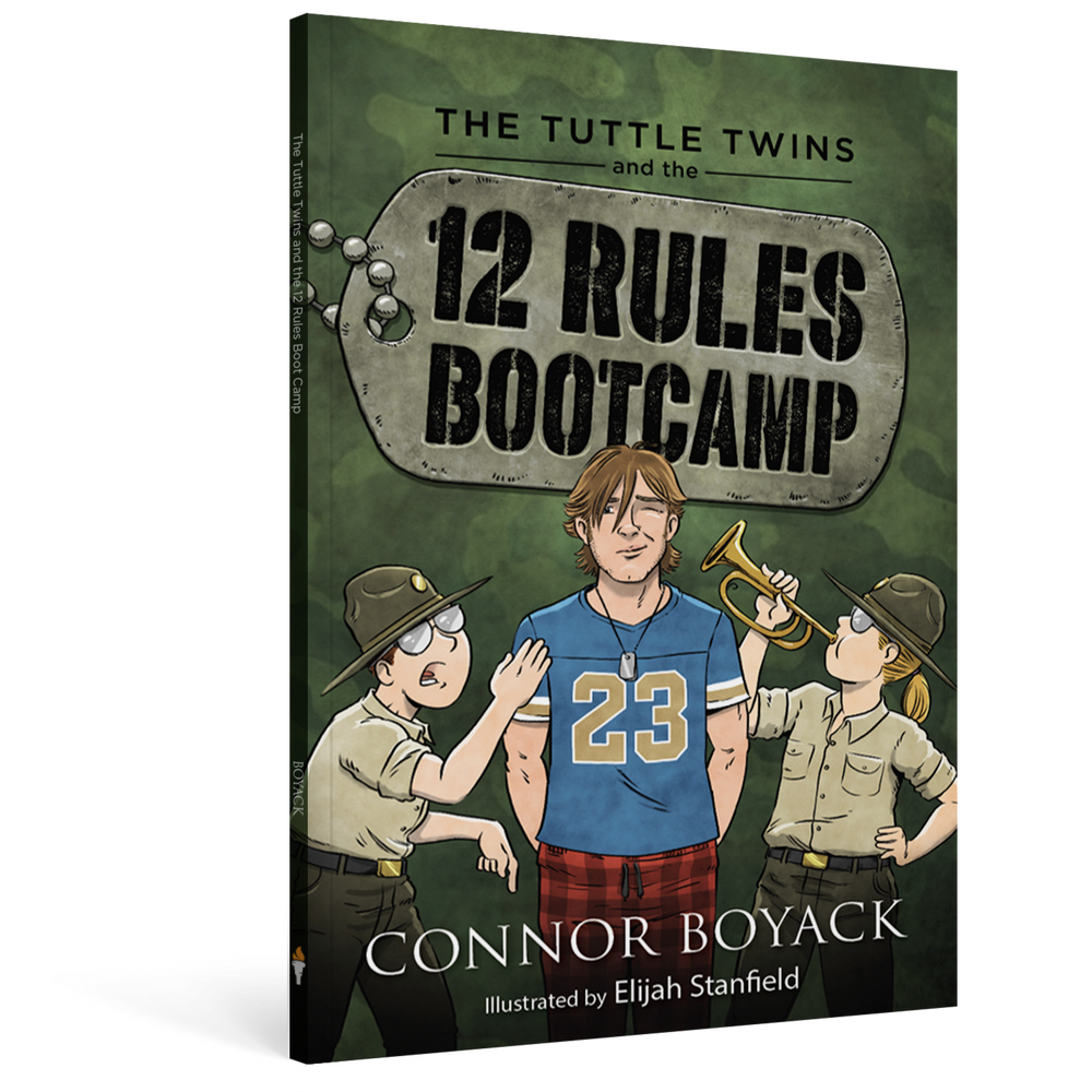 The Tuttle Twins and the 12 Rules Boot Camp (ONLINE ORDER ONLY)