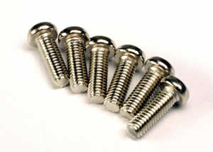 TX2562 Screws - 2.6x8mm roundhead machine (6) (ONLINE ORDER ONLY)
