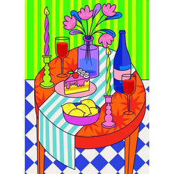 Table Setting 99 Piece Mini Jigsaw Puzzle Puzzledly
