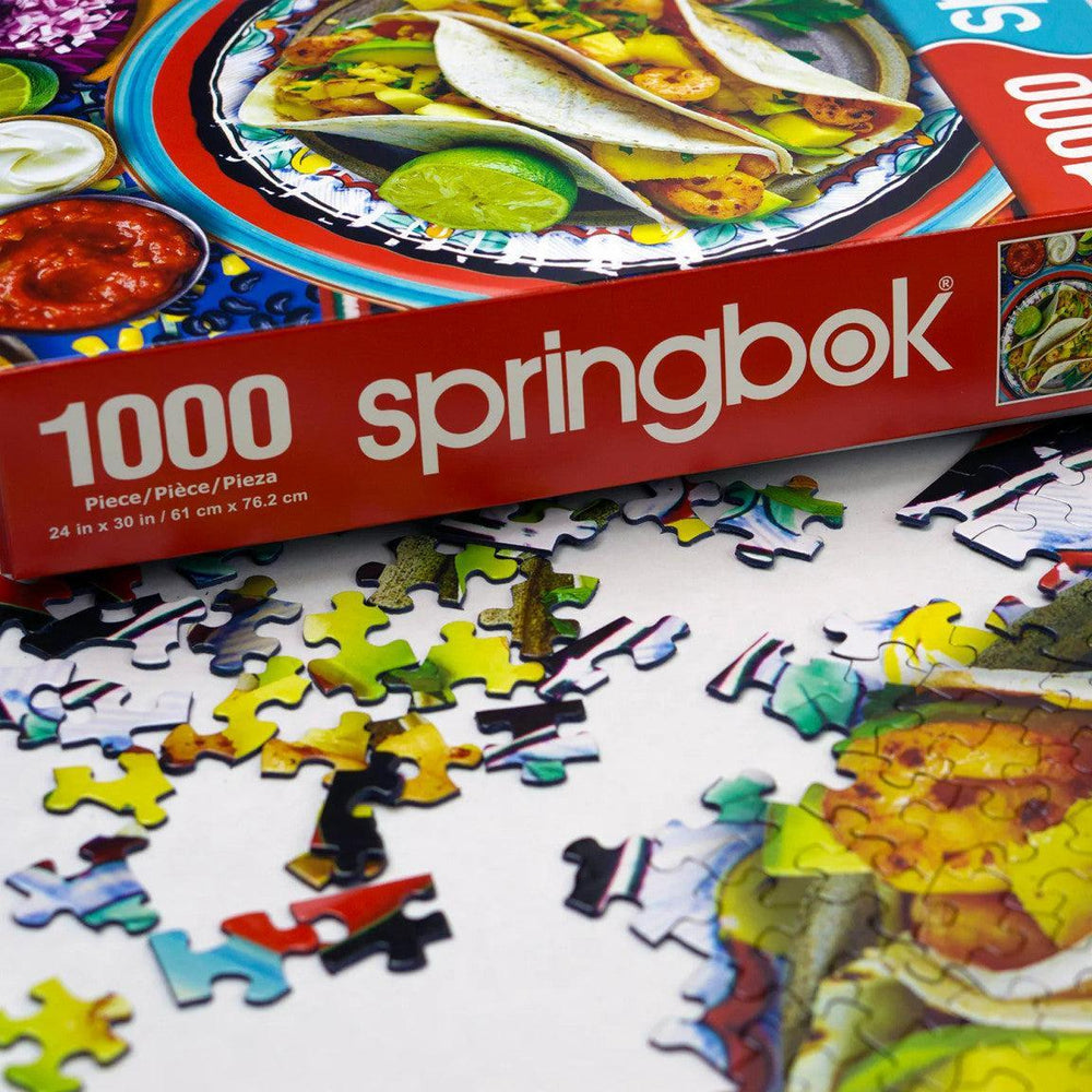 Taco Table 1000 Piece Jigsaw Puzzle Springbok (ONLINE ORDER ONLY)