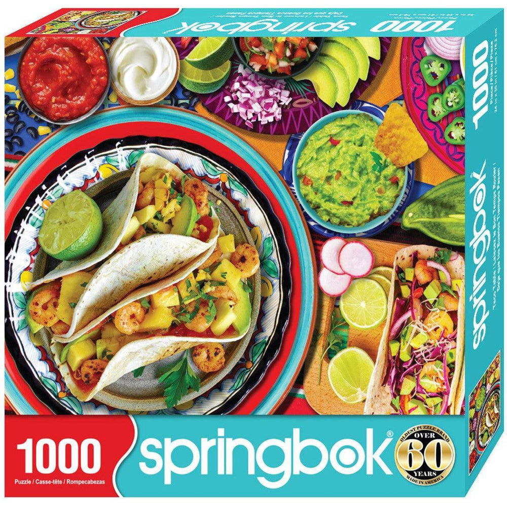 Taco Table 1000 Piece Jigsaw Puzzle Springbok (ONLINE ORDER ONLY)