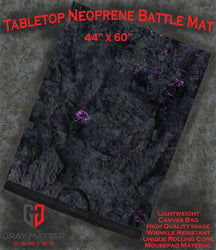 Tainted Cavern - Neoprene Battle Mat with Bag (Online Order Only)