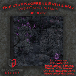 Tainted Cavern - Neoprene Battle Mat with Bag (Online Order Only)