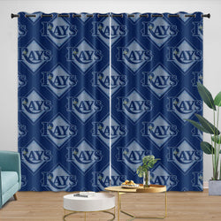 Tampa Bay Rays Curtains Blackout Window Drapes Room Decoration (Online Order Only)