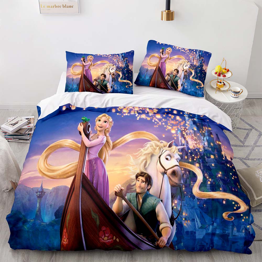 Tangled Bedding Set Pattern Quilt Cover Without Filler (Online Order Only)