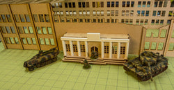 28mm Ruined Tank Factory - 28MMDF170 (Online Order Only)