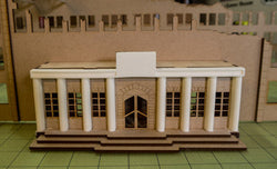 28mm Ruined Tank Factory - 28MMDF170 (Online Order Only)