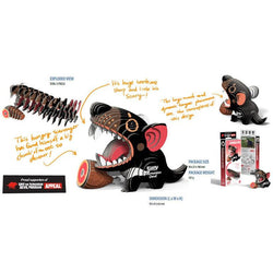 Tasmanian Devil 3D Cardboard Model Kit Eugy (ONLINE ORDER ONLY)