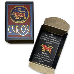 Taurus Zodiac 33 Piece Mini Matchbox Jigsaw Puzzle Curiosi (ONLINE ORDER ONLY)