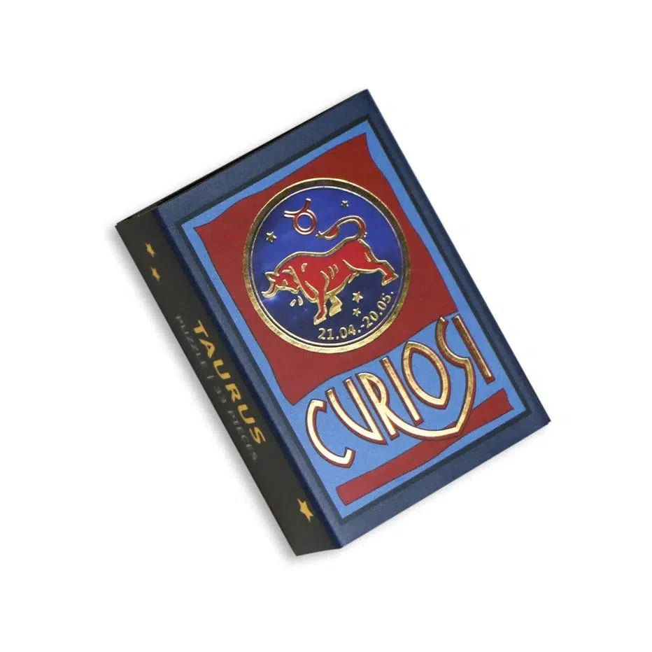 Taurus Zodiac 33 Piece Mini Matchbox Jigsaw Puzzle Curiosi (ONLINE ORDER ONLY)