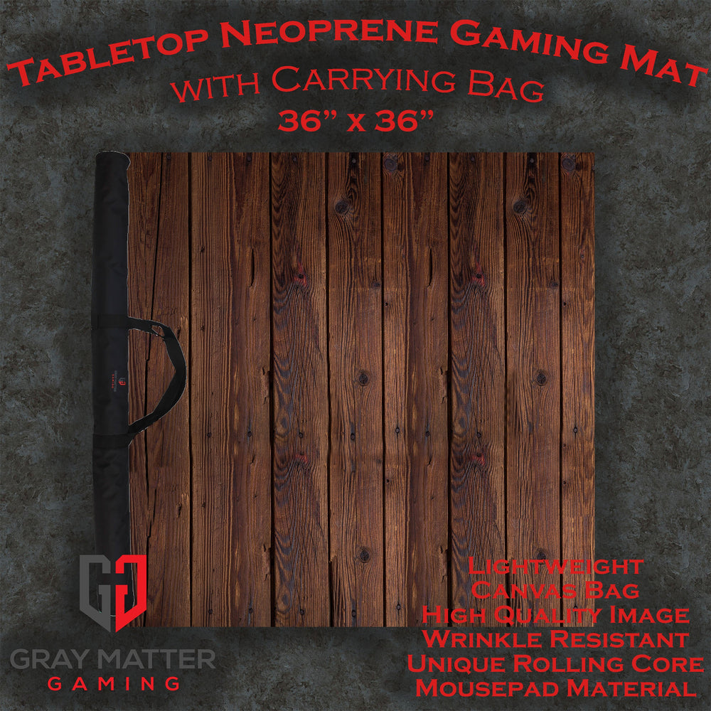 Tavern Table - 36" x 36" Board Game Mat with Bag (Online Order Only)