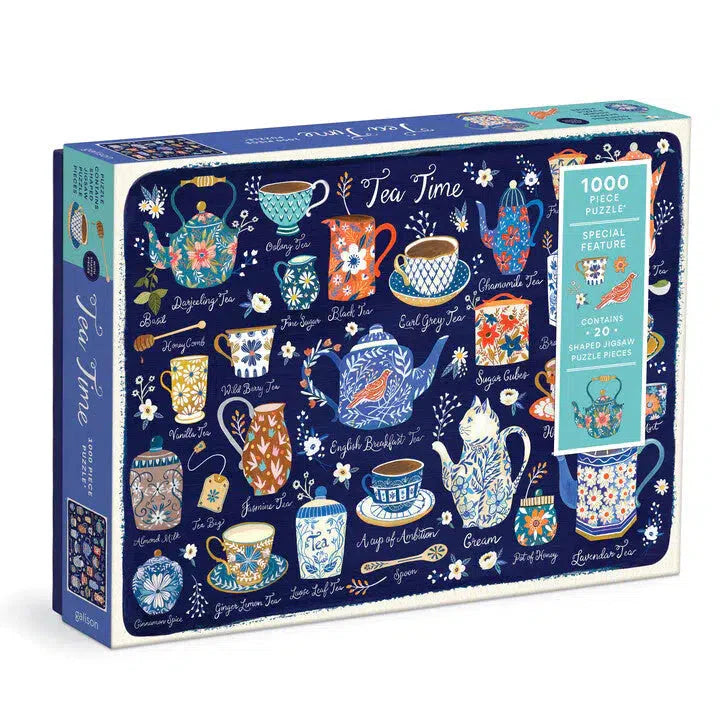 Tea Time 1000 Piece Jigsaw Puzzle Galison (ONLINE ORDER ONLY)