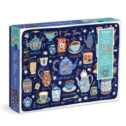 Tea Time 1000 Piece Jigsaw Puzzle Galison (ONLINE ORDER ONLY)