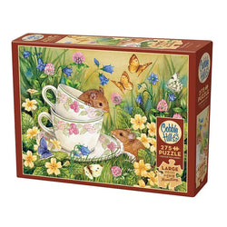 Tea for Two 275 Large Piece Jigsaw Puzzle Cobble Hill (ONLINE ORDER ONLY)