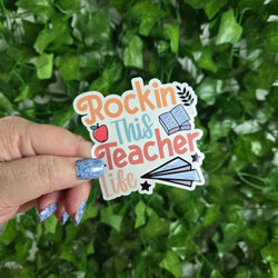 Teacher Series 1 Sticker (ONLINE ORDER ONLY)