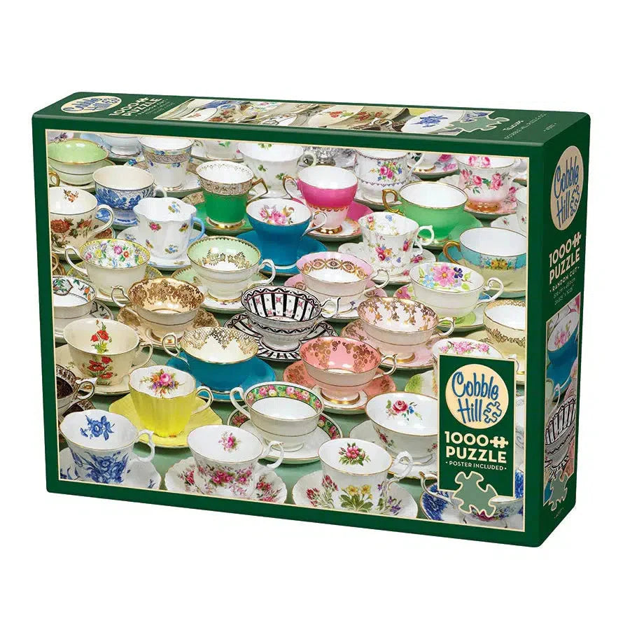 Teacups 1000 Piece Jigsaw Puzzle Cobble Hill (ONLINE ORDER ONLY)