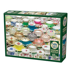 Teacups 1000 Piece Jigsaw Puzzle Cobble Hill (ONLINE ORDER ONLY)