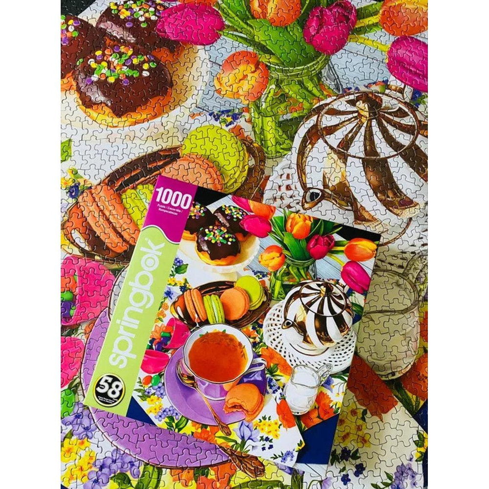 Teatime 1000 Piece Jigsaw Puzzle Springbok (ONLINE ORDER ONLY)