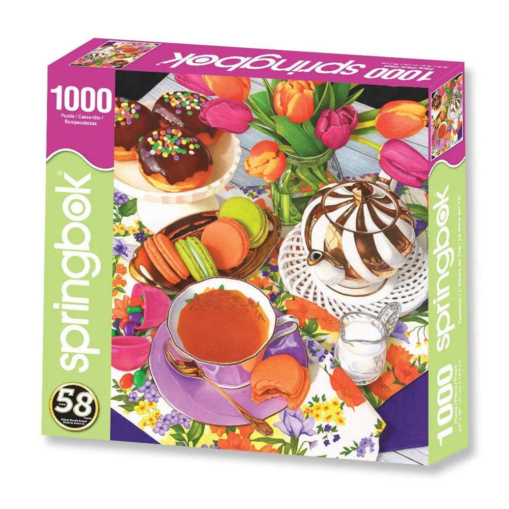 Teatime 1000 Piece Jigsaw Puzzle Springbok (ONLINE ORDER ONLY)