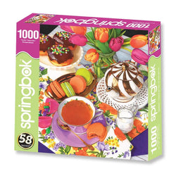 Teatime 1000 Piece Jigsaw Puzzle Springbok (ONLINE ORDER ONLY)