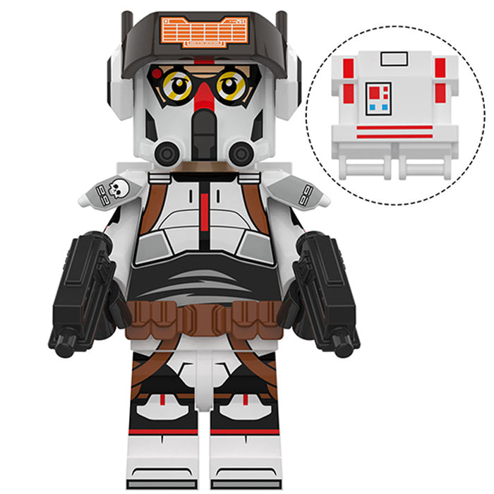 Tech - The bad Batch Lego Star Wars Minifigures custom toys (ONLINE ORDER ONLY)