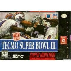 Tecmo Super Bowl III - Super Nintendo - (LOOSE) (Online Order Only)