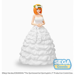 SEGA: The Quintessential Quintuplets - Yotsuba Nakano (Bride Version) SPM Figure (ONLINE ORDER ONLY)