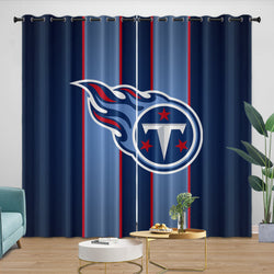 Tennessee Titans Curtains Blackout Window Drapes Room Decoration (Online Order Only)