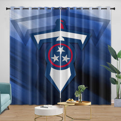 Tennessee Titans Curtains Blackout Window Drapes Room Decoration (Online Order Only)