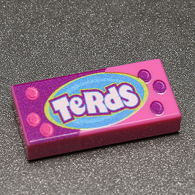 Terds - Custom Printed 1x2 Tile (Online Order Only)