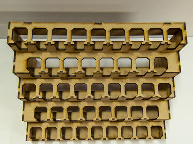 Wall Mount Paint Rack - Testors Square Enamels (Online Order Only)