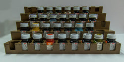 Wall Mount Paint Rack - Testors Square Enamels (Online Order Only)