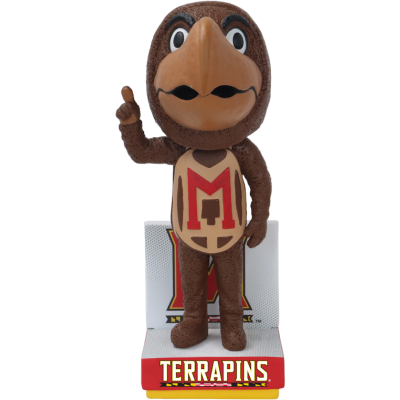 Testudo Maryland Terrapins Mascot Bobblehead (ONLINE ORDER ONLY)