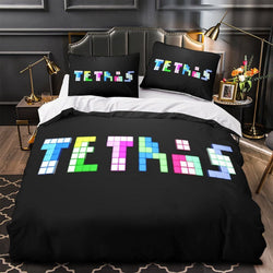 Tetris Bedding Set Pattern Quilt Cover Without Filler (Online Order Only)