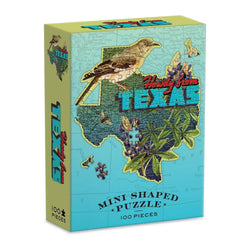 Texas 100 Piece Mini Shaped Jigsaw Puzzle Galison (ONLINE ORDER ONLY)