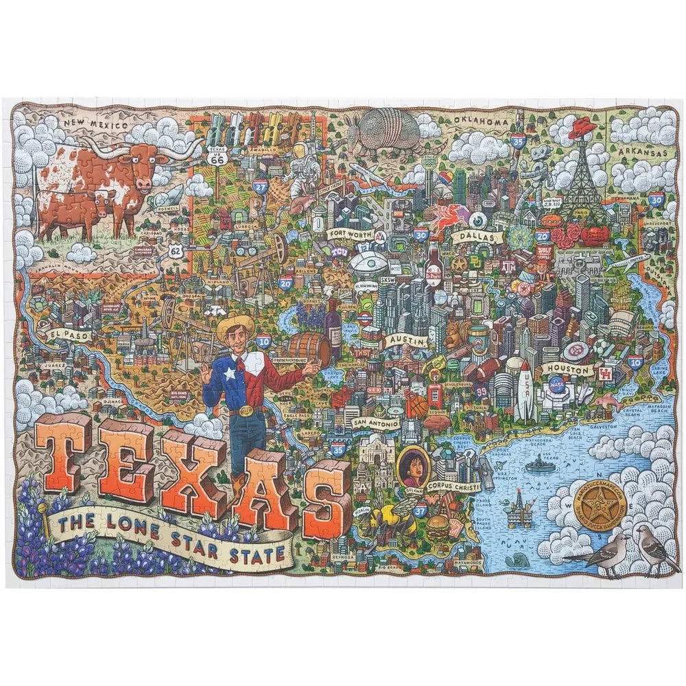 Texas 1000 Piece Jigsaw Puzzle Birdie (ONLINE ORDER ONLY)