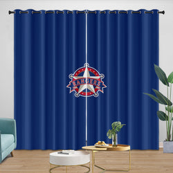 Texas Rangers Curtains Blackout Window Drapes Room Decoration (Online Order Only)