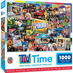 The 2000's TV Time 1000 Piece Jigsaw Puzzle MasterPieces
