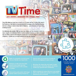 The 60's TV Time 1000 Piece Jigsaw Puzzle MasterPieces