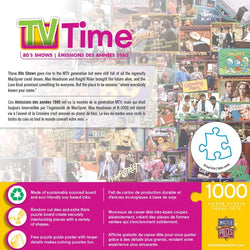 The 80's TV Time 1000 Piece Jigsaw Puzzle MasterPieces