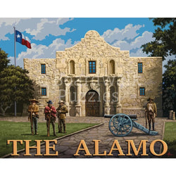 The Alamo 500 Piece Jigsaw Puzzle Boardwalk (ONLINE ORDER ONLY)