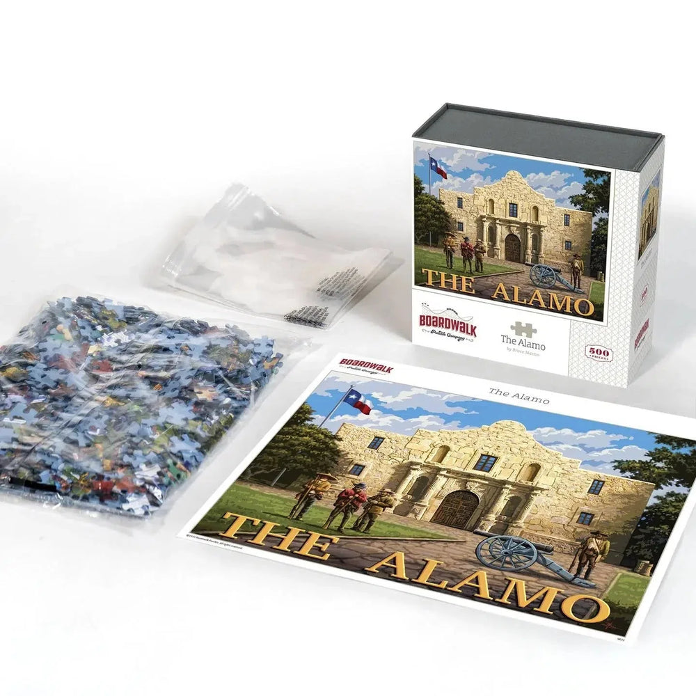 The Alamo 500 Piece Jigsaw Puzzle Boardwalk (ONLINE ORDER ONLY)