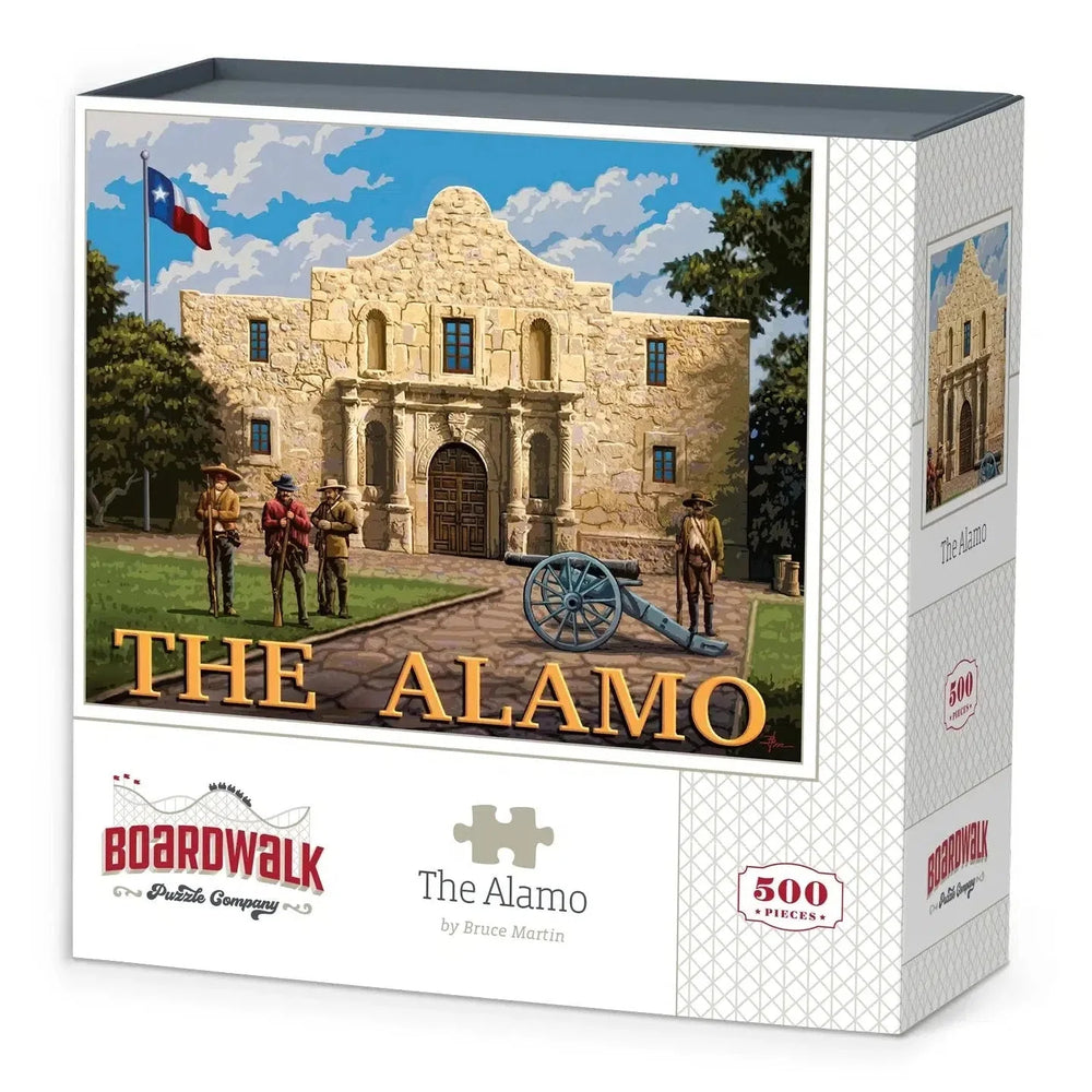 The Alamo 500 Piece Jigsaw Puzzle Boardwalk (ONLINE ORDER ONLY)