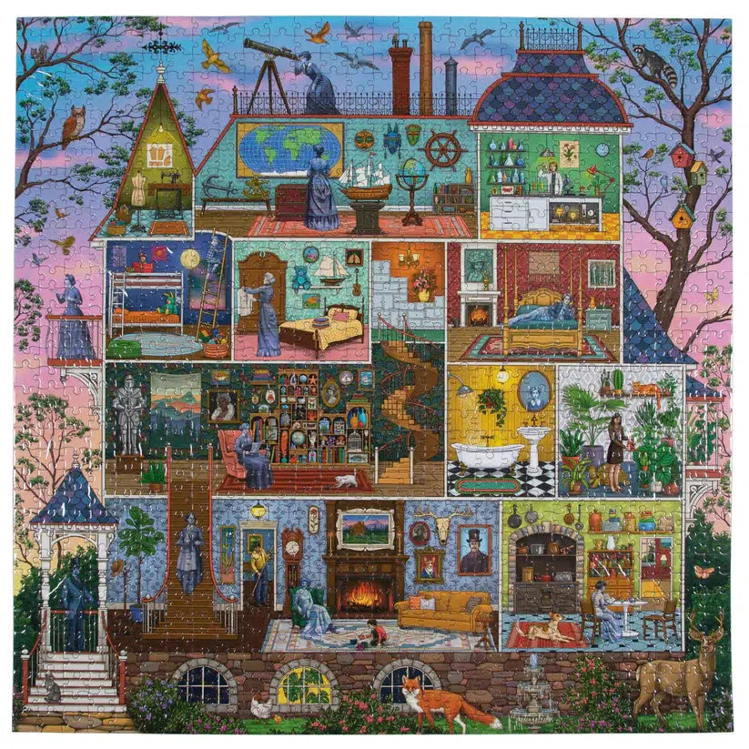 The Alchemist's Home 1000 Piece Jigsaw Puzzle eeBoo (ONLINE ORDER ONLY)