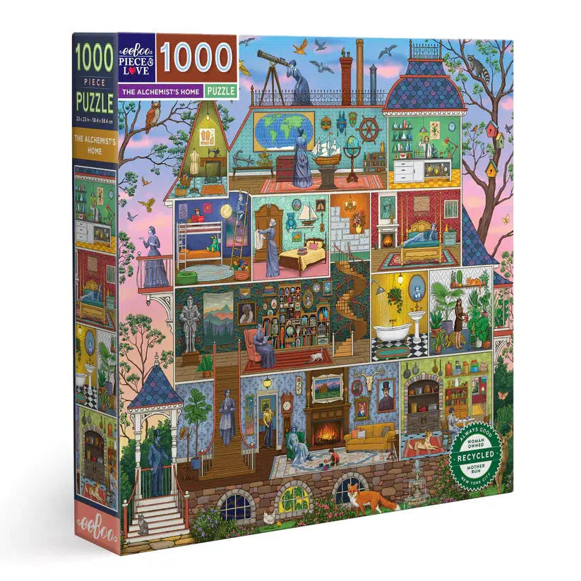 The Alchemist's Home 1000 Piece Jigsaw Puzzle eeBoo (ONLINE ORDER ONLY)