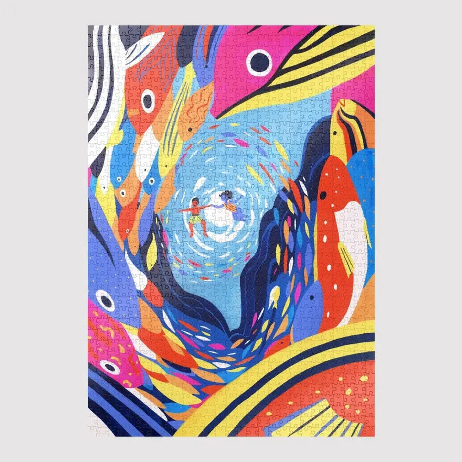 The Aquatic Ballet By Roxane Campoy 1000 Piece LE Jigsaw Puzzle Sulo (ONLINE ORDER ONLY)