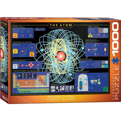 The Atom 1000 Piece Jigsaw Puzzle Eurographics (ONLINE ORDER ONLY)