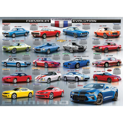 The Camaro Evolution 1000 Piece Jigsaw Puzzle Eurographics (ONLINE ORDER ONLY)