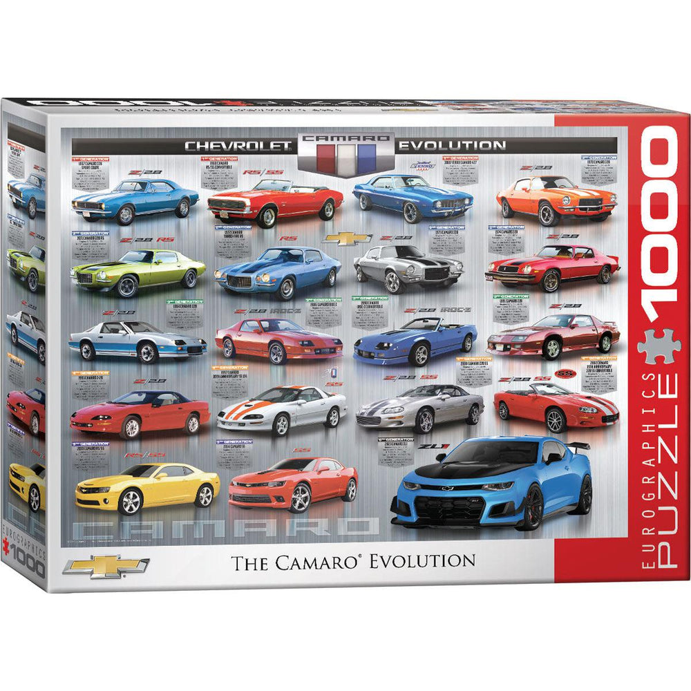 The Camaro Evolution 1000 Piece Jigsaw Puzzle Eurographics (ONLINE ORDER ONLY)