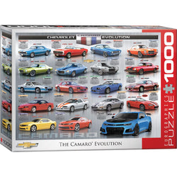 The Camaro Evolution 1000 Piece Jigsaw Puzzle Eurographics (ONLINE ORDER ONLY)